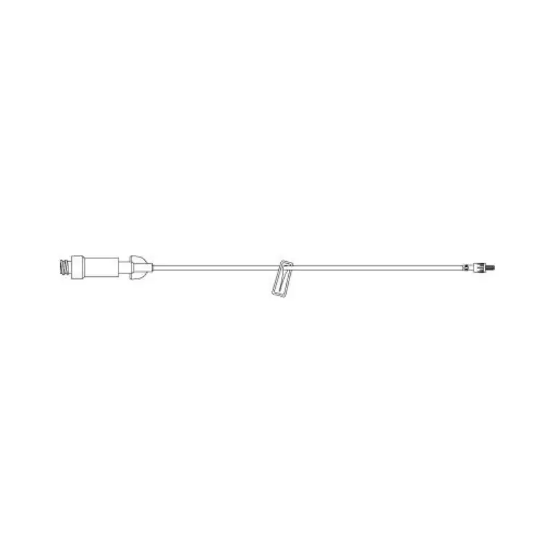 Amsino 8-inch Heplock Extension Set for IV therapy