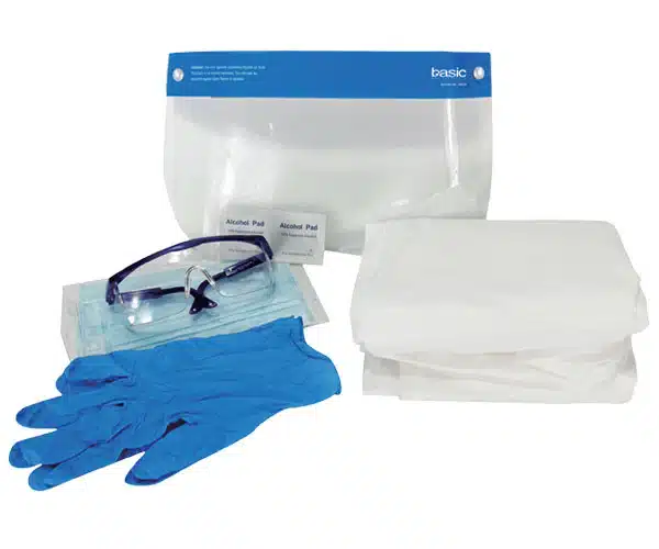 Infection Control Kit &ndash; Complete PPE&nbsp;(Case of 25 Kits) from MM Medical Supply.